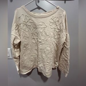 J. Jill Soutache-Embroidered Sweatshirt